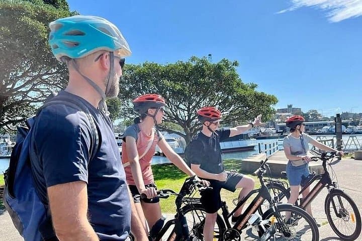 Electric Bike Tour of Sydney Harbour — Guided Ebike with Bluetooth Helmets photo 3