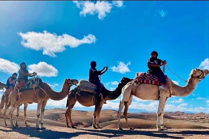 Sunset Camel Ride and Starry Dinner in Agafay Desert Near Marrakech photo 2
