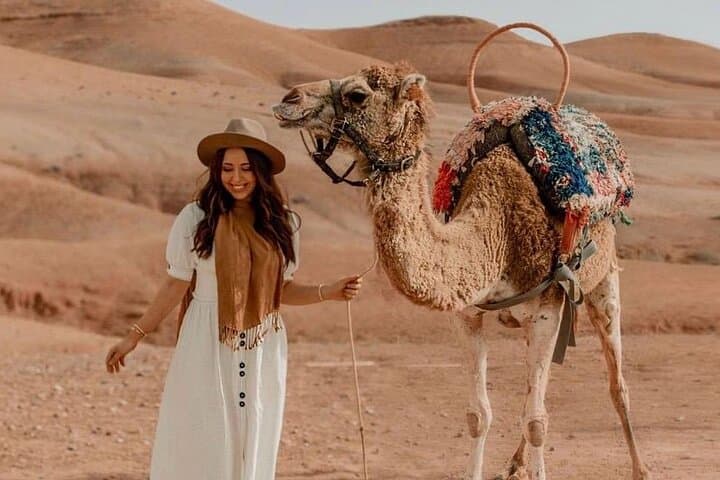 Sunset Camel Ride and Starry Dinner in Agafay Desert Near Marrakech photo 4