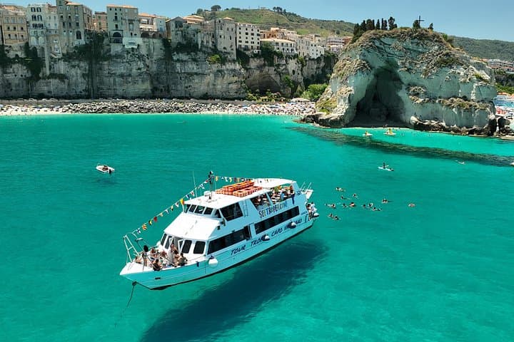 Tropea to Capo Vaticano Boat Tour — Snorkel Grotticelle and Aperitif at Sea photo 2