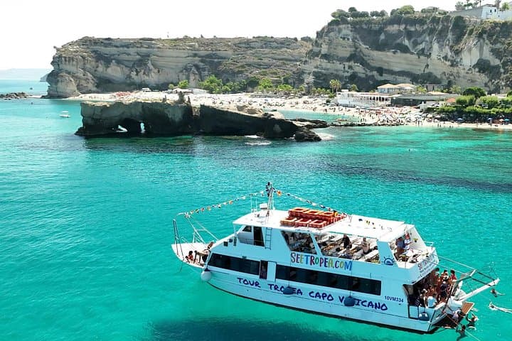 Tropea to Capo Vaticano Boat Tour — Snorkel Grotticelle and Aperitif at Sea photo 3