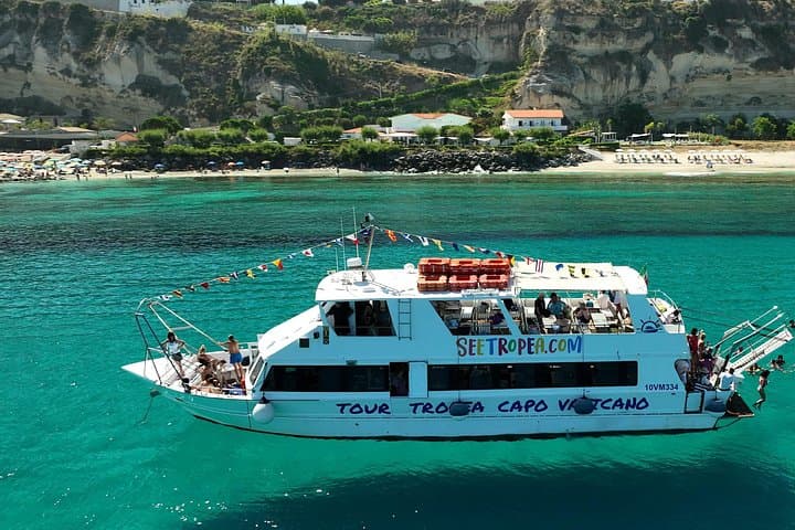 Tropea to Capo Vaticano Boat Tour — Snorkel Grotticelle and Aperitif at Sea photo 4