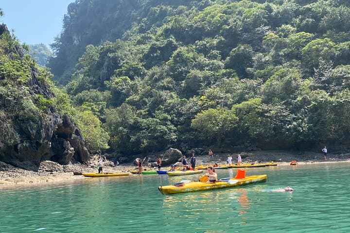 Lan Ha Bay Kayak Adventure: Caves, Beaches & Local Lunch