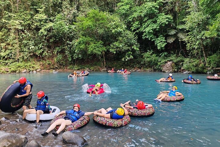 Rio Celeste Tubing: Blue River Float Adventure from La Fortuna