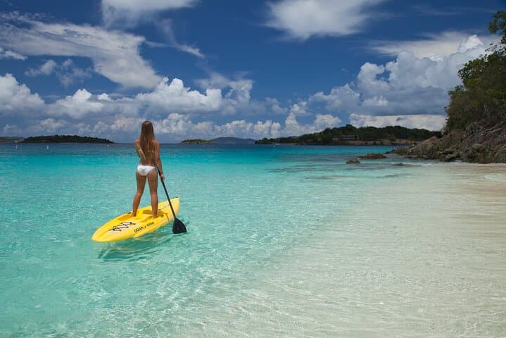 Glide the Caribbean: Stand Up Paddleboard Adventures in St Thomas photo 4