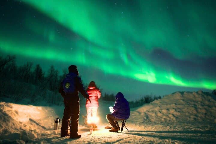Private Northern Lights Chase from Tromsø — Big Van Aurora Safari
