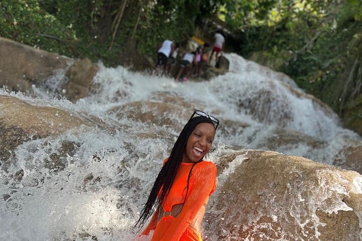 Dunn's River Falls and Blue Hole Adventure from Montego Bay: Climb, Swim & Secret Falls photo 5