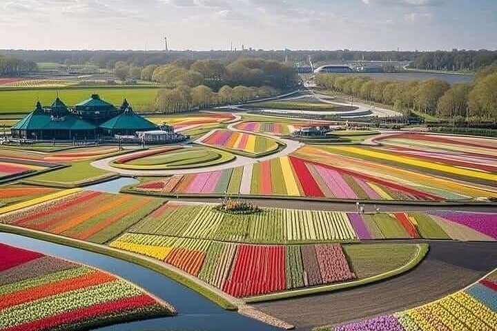 Keukenhof & Zaanse Schans Private Tulip and Windmill Tour from Amsterdam photo 1