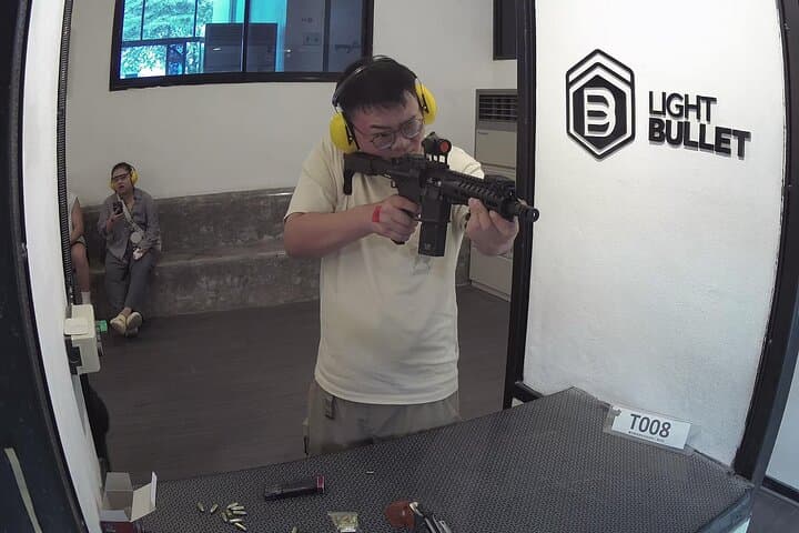 Air-Conditioned Firepower: Light Bullet Indoor Shooting Range Experience in Pattaya photo 4