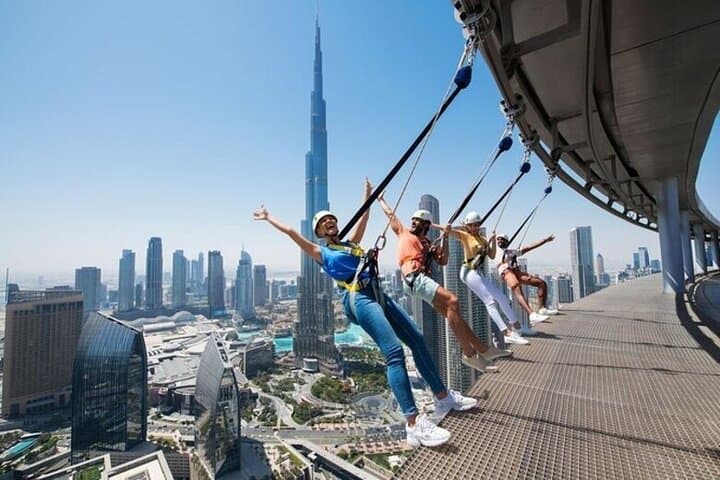 Sky Views Edge Walk at Address Sky View — Dubai’s 219m Glass-Ledge Experience