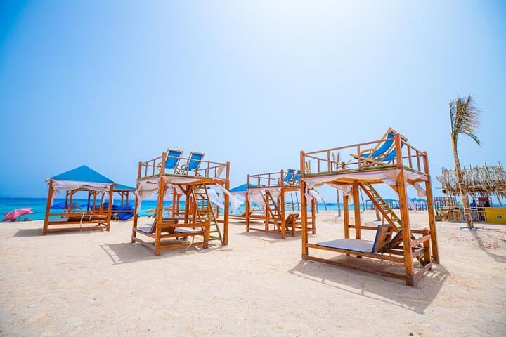 Hurghada 6-Island Speedboat Cruise: Dolphin Watching, Snorkelling & Sandbank Visit photo 2