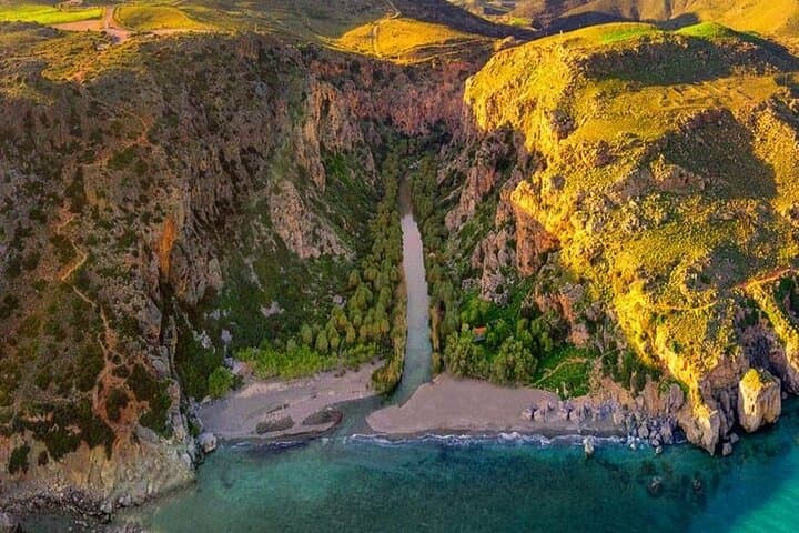 Preveli Palm Beach Day Tour from Heraklion — Kourtaliotiko Gorge & Palm Forest photo 1