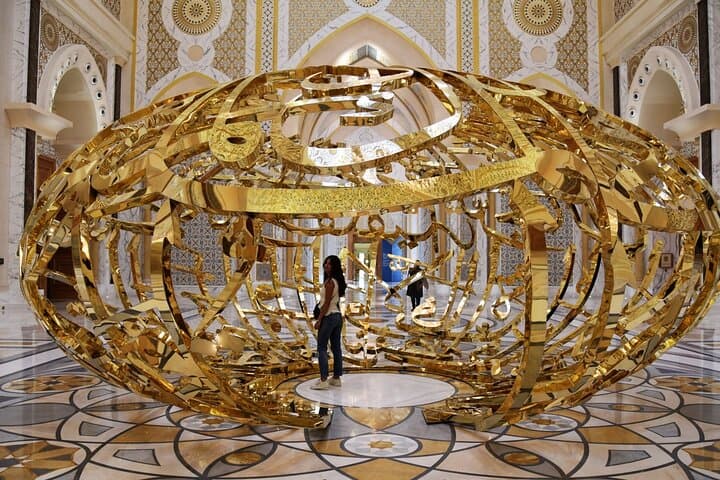 Abu Dhabi Private Tour: Grand Mosque, Qasr Al Watan & Corniche Cultural Experience photo 3
