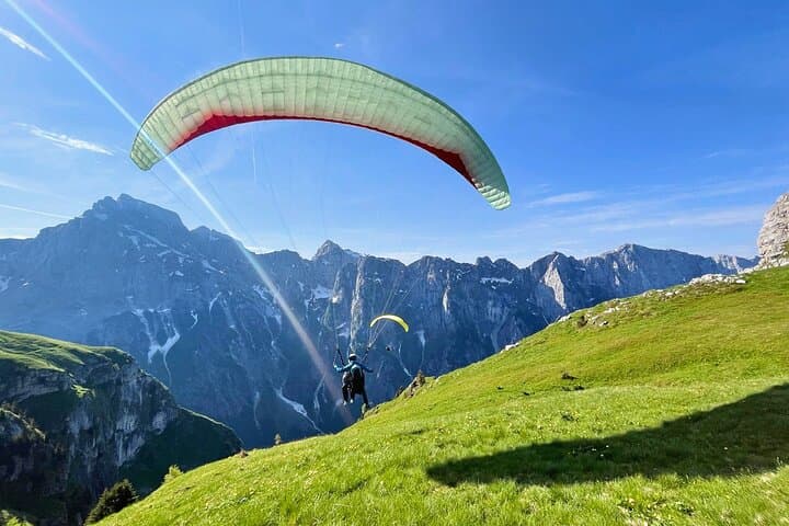 Tandem Paragliding in Soča Valley — Private Flights from Bovec