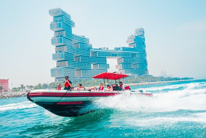 Speedboat Sightseeing in Dubai Marina: Burj Al Arab to Atlantis photo 4