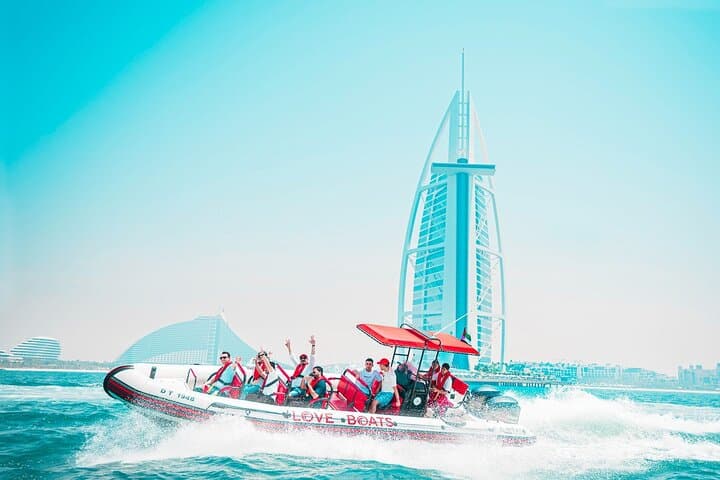 Speedboat Sightseeing in Dubai Marina: Burj Al Arab to Atlantis photo 5
