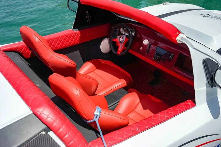 Private Jet Car Ride in Dubai — High‑Speed Jet‑Powered Water Drive photo 4