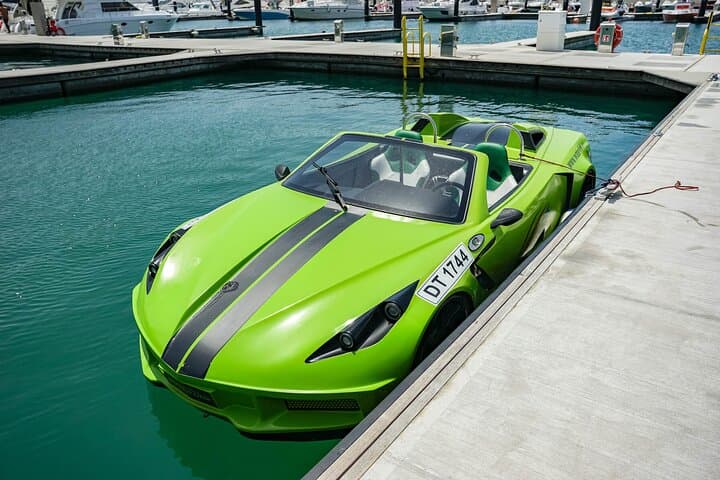Private Jet Car Ride in Dubai — High‑Speed Jet‑Powered Water Drive photo 6