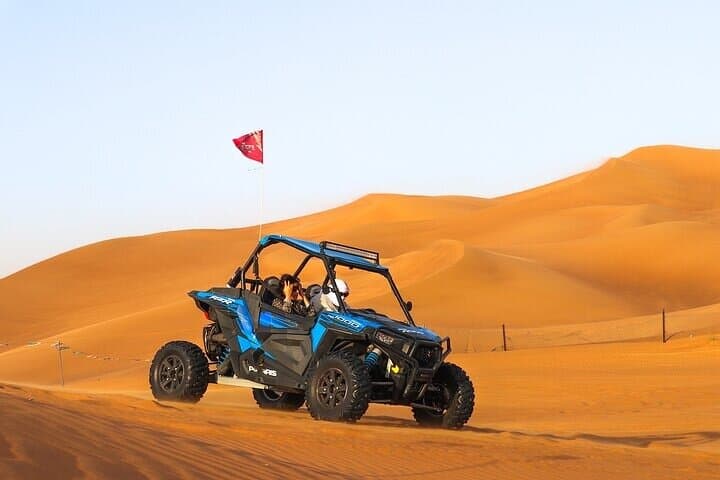 Dubai Desert Sunset Buggy & Quad Tour with BBQ and Live Entertainment