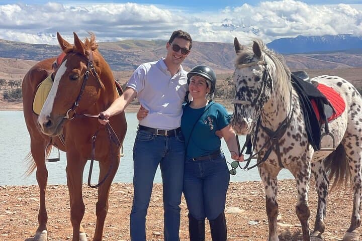Horseback Riding Lalla Takerkoust & Agafay: 1‑Hour Ride from Marrakech photo 2