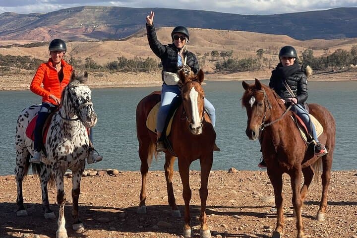 Horseback Riding Lalla Takerkoust & Agafay: 1‑Hour Ride from Marrakech photo 4