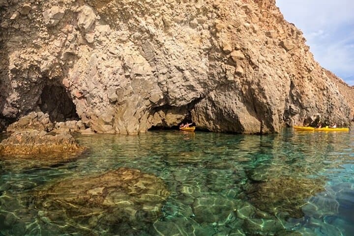 Private Kayaking Tour: Secrets of Milos' Volcanic Coastline photo 4