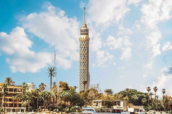 Stroll Through Old Cairo: Cairo Tower Views, Felucca Sail & Khan el-Khalili