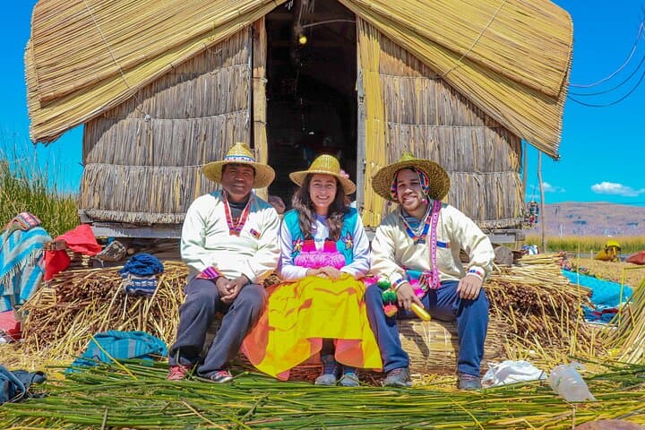 Explore the Uros Floating Islands: Half-Day Boat from Puno