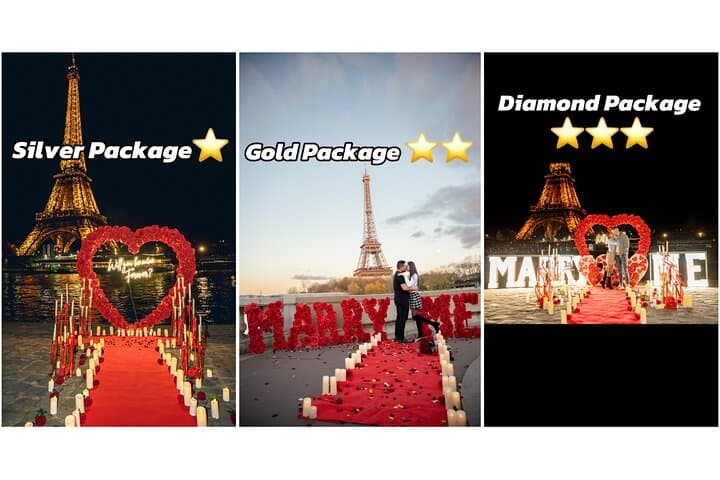 Eiffel Tower Proposal Package — Private Romantic Proposal in Paris
