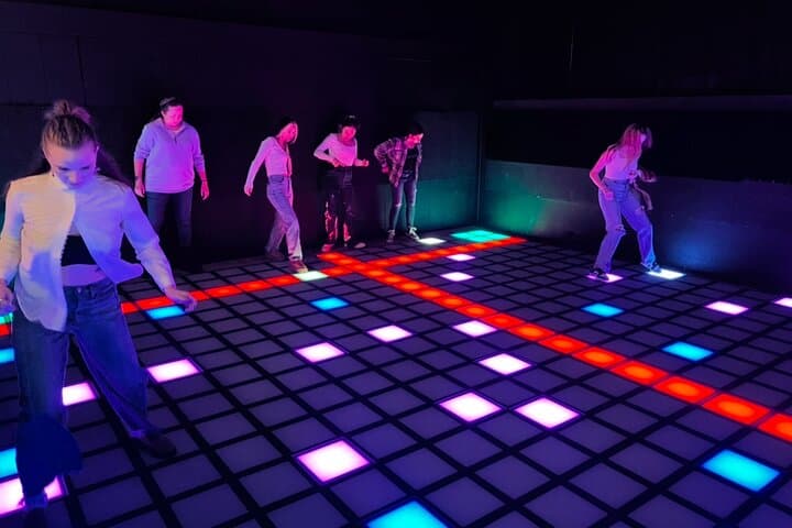 The Floor Is Lava Digital Game Floor — Interactive North Myrtle Beach Experience