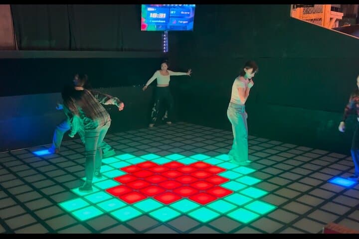 The Floor Is Lava Digital Game Floor — Interactive North Myrtle Beach Experience photo 3