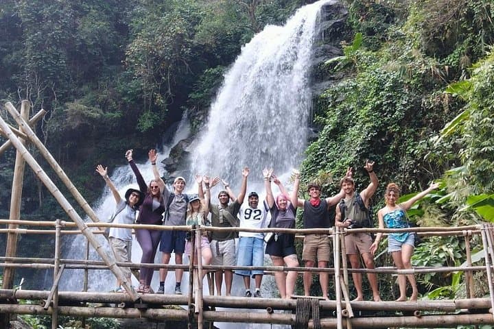 Chiang Mai Elephant Sanctuary and Doi Inthanon Hike: Pha Dok Siew, Twin Pagodas & Karen Coffee photo 4
