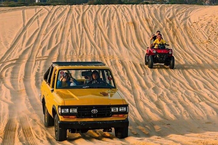 Mui Ne Jeep & ATV Adventure: Sunrise Over Red and White Sand Dunes photo 2