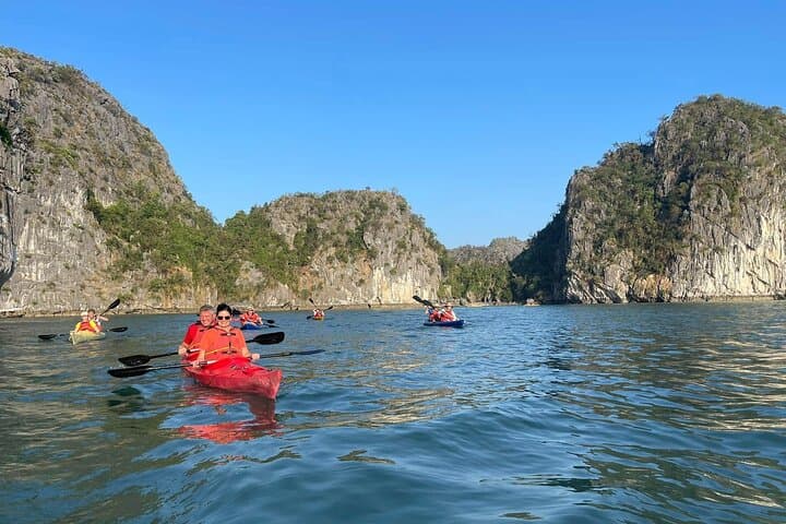D'Charme Luxury Day Cruise: Lan Ha to Lan Ha Bay Day Trip from Cat Ba photo 4