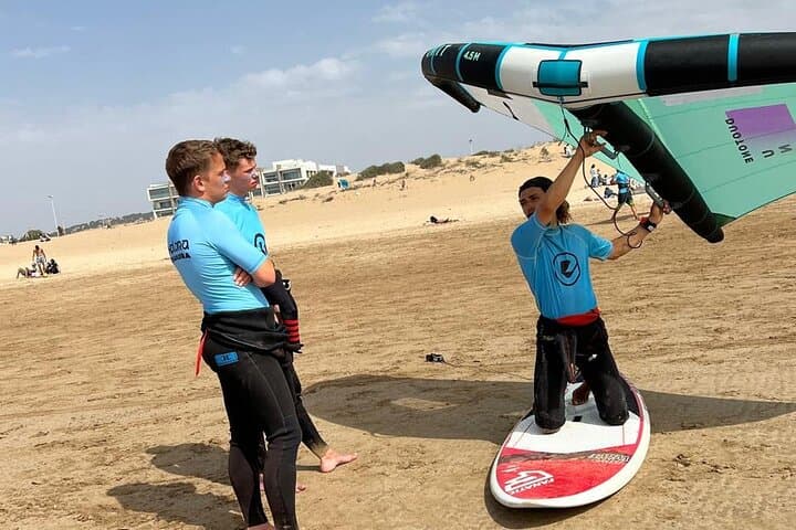 Semi-Private Wingfoil Lesson in Essaouira — Learn to Foil in the Atlantic Bay photo 2