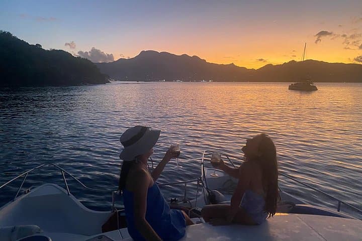 Private Catamaran to Sainte Anne Marine Park with Moyenne Island Creole BBQ photo 4