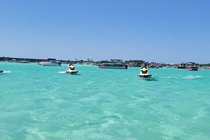 Destin Jet Ski Dolphin Tour: 2-Passenger Guided Ride from Gilligan’s Watersports photo 4