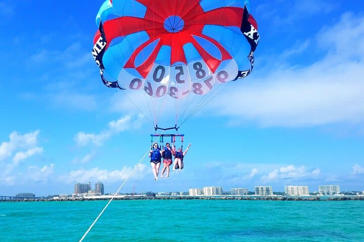 Destin Parasailing from Gilligan's Watersports: Gulf Views & Dolphin Encounters photo 2