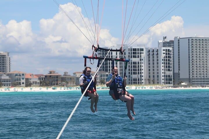 Destin Parasailing from Gilligan's Watersports: Gulf Views & Dolphin Encounters photo 4