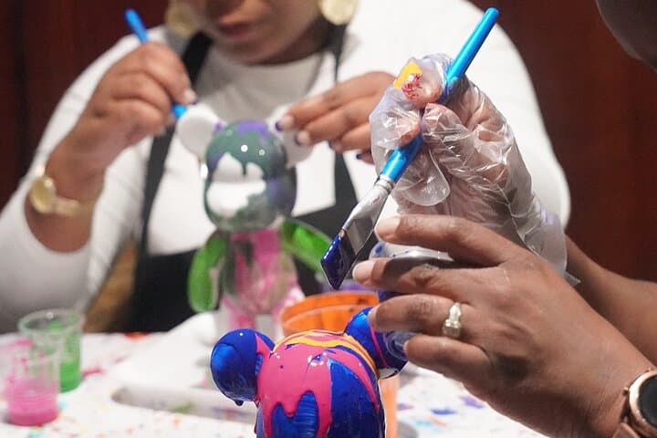 Drip Bear Paint & Sip in Houston — Hip‑Hop & R&B Studio Experience photo 2