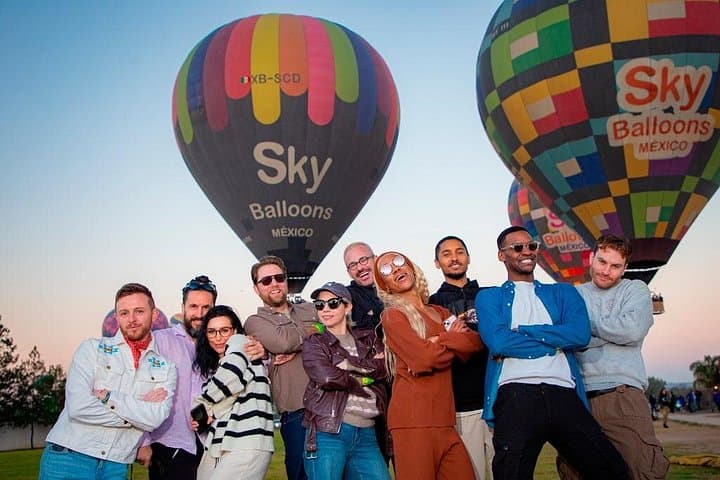Sunrise Hot-Air Balloon Over Teotihuacan: Cave Breakfast & Guided Pyramids Tour photo 2