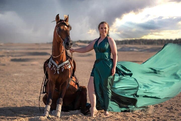 Hurghada Desert and Red Sea Horseback Ride — Beach, Dunes & Optional Swim photo 6