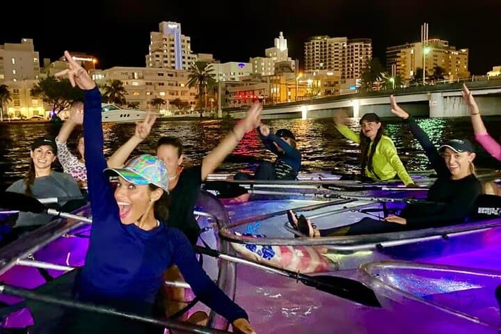 South Miami Beach Night Clear Kayaking Glow Tour: Paddle Miami’s Illuminated Waterways