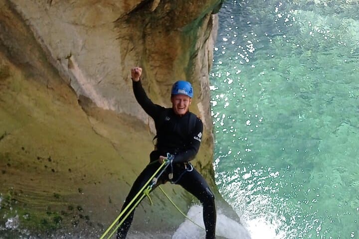 Barranco Estret de Les Penyes (Barranco de Bolulla) Canyoning Guide — Jumps, Slides & 20m Abseil photo 4