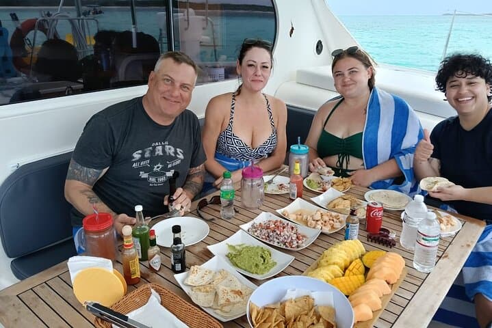 Cozumel El Cielo Catamaran Charter — Snorkel Reefs, Sandbar & Open Bar photo 6