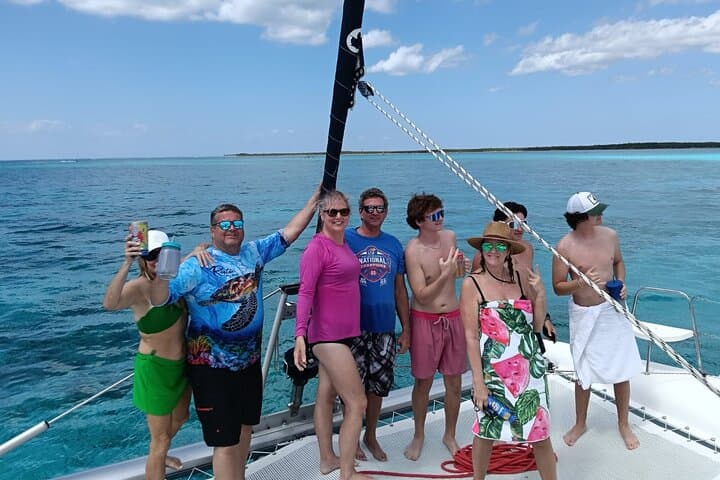 Cozumel El Cielo Catamaran Charter — Snorkel Reefs, Sandbar & Open Bar photo 4