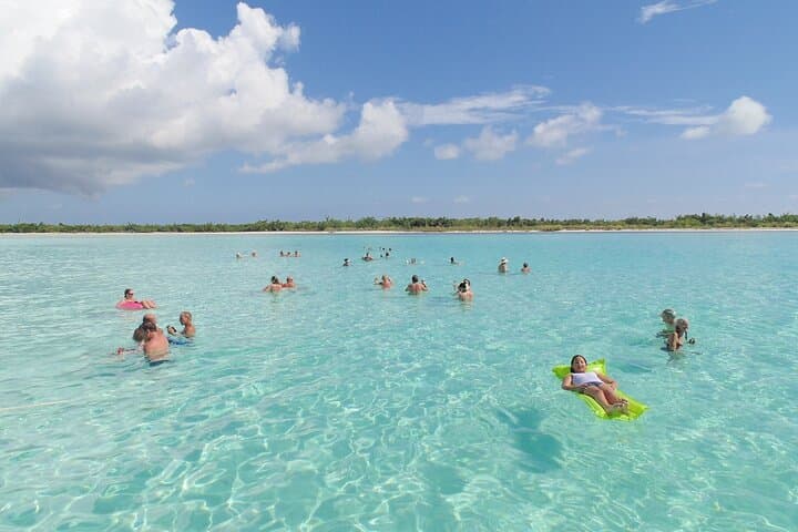 Cozumel El Cielo Catamaran Charter — Snorkel Reefs, Sandbar & Open Bar photo 2