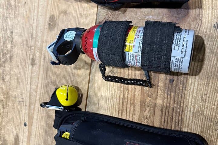 Rent Bear Spray in Anchorage: 10 oz Counter Assault with Holster & Bell photo 3