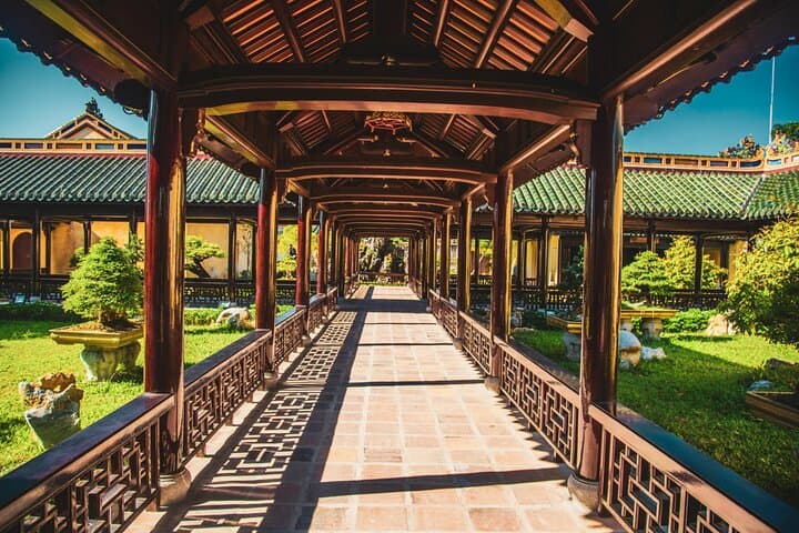 Explore Hue's Imperial Legacy: Dragon Boat, Citadel and Royal Tombs