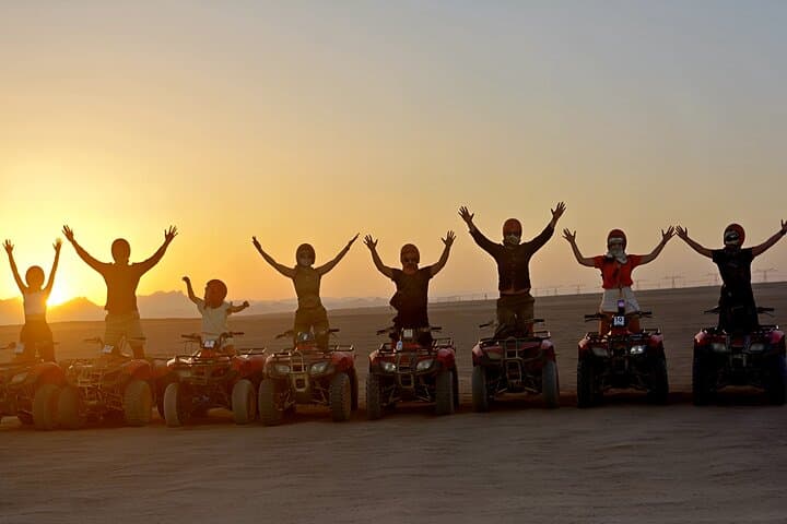 Hurghada VIP Desert Safari: ATV, Buggy & Bedouin BBQ Sunset Experience photo 3